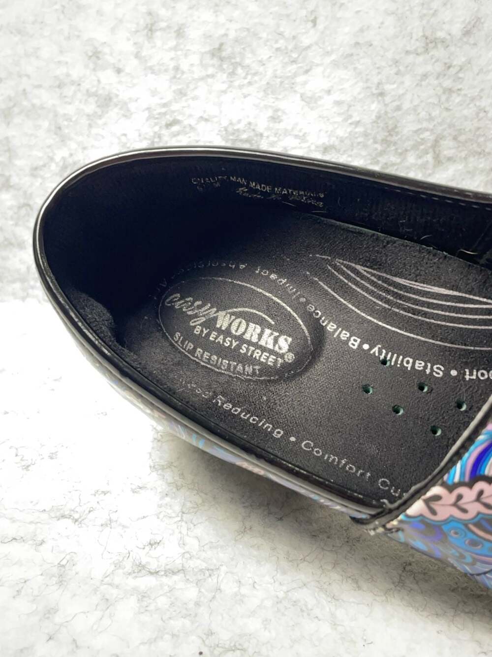 Easy Works By Easy Street Professional Slip Resistant Shoes Sz 9 1/2 - Picture 7 of 9
